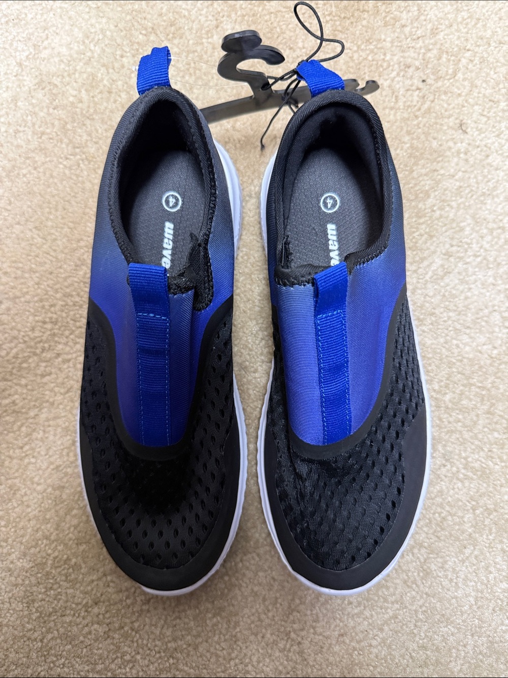 Men's Slip-On Athletic Water Shoes - Blue/Black